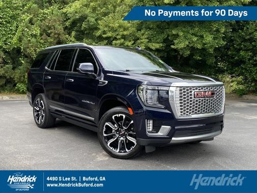 Midnight Blue Metallic 2023 GMC Yukon Denali