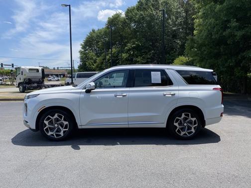 Hyper White 2022 Hyundai PALISADE Calligraphy