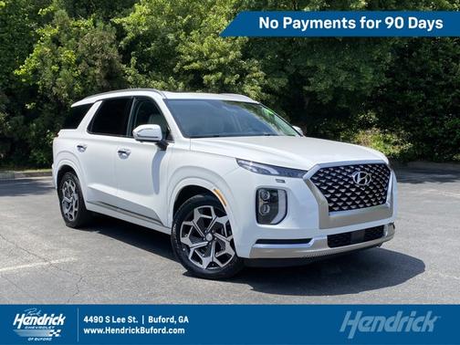 Hyper White 2022 Hyundai PALISADE Calligraphy