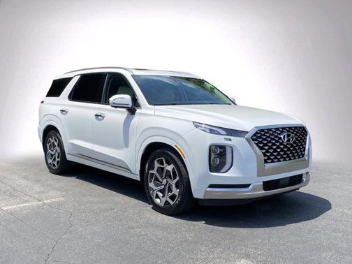 Hyper White 2022 Hyundai PALISADE Calligraphy