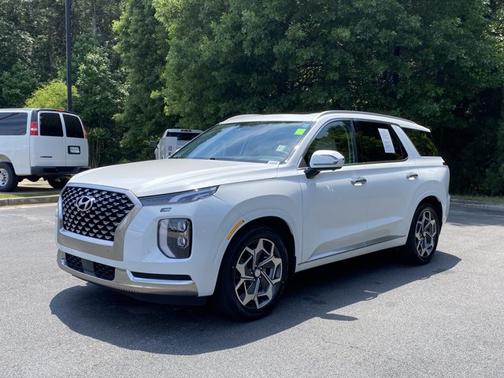 Hyper White 2022 Hyundai PALISADE Calligraphy