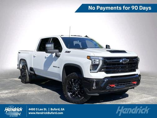 Summit White 2025 Chevrolet Silverado 2500 LT