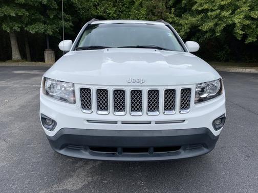 Bright White Clearcoat 2015 Jeep Compass High Altitude Edition