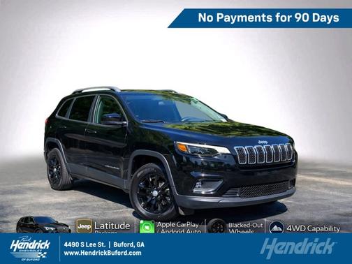 Diamond Black Crystal Pearlcoat 2020 Jeep Cherokee Latitude