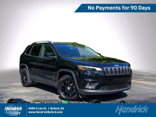 Diamond Black Crystal Pearlcoat 2020 Jeep Cherokee Latitude