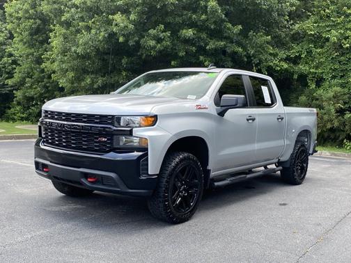 Silver Ice Metallic 2022 Chevrolet Silverado 1500 Limited Custom Trail Boss