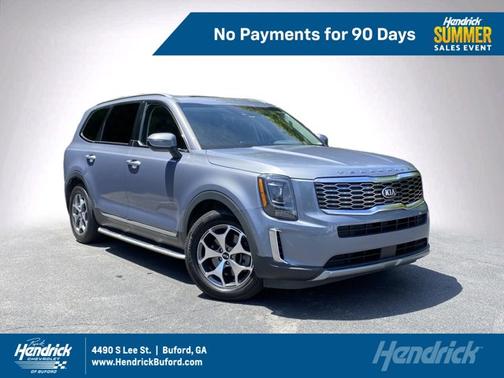 Everlasting Silver 2021 Kia Telluride EX