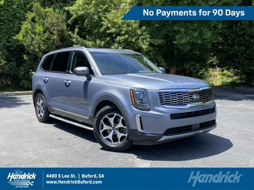 Everlasting Silver 2021 Kia Telluride EX