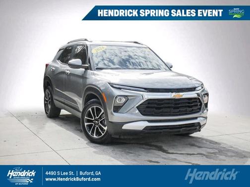 Sterling Gray Metallic 2024 Chevrolet Trailblazer LT