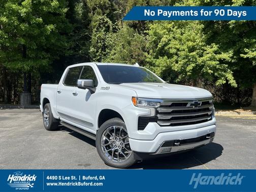 Polar White Tricoat 2026 Chevrolet Silverado 1500 High Country