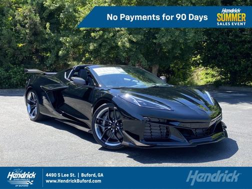 Black 2026 Chevrolet Corvette 3LZ