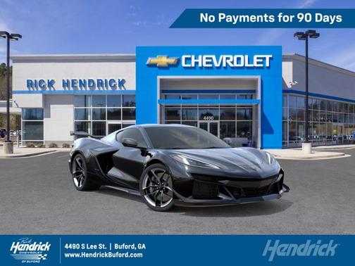Black 2026 Chevrolet Corvette 3LZ