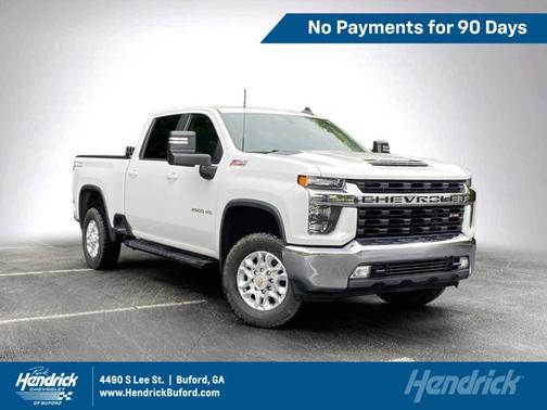 Summit White 2021 Chevrolet Silverado 2500 LT