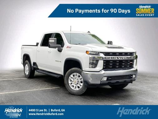 Summit White 2021 Chevrolet Silverado 2500 LT