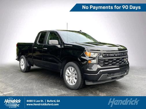 Black 2024 Chevrolet Silverado 1500 Custom