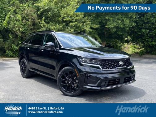 Ebony Black 2021 Kia Sorento SX Prestige