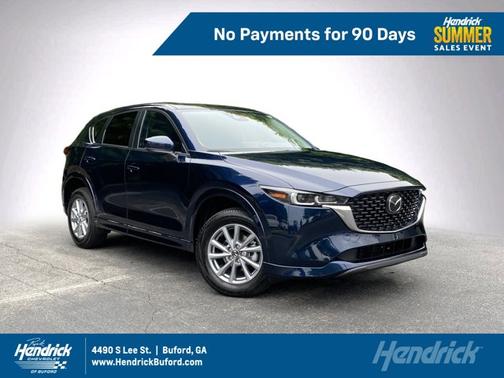 Deep Crystal Blue Mica 2024 Mazda CX-5 2.5 S Preferred Package