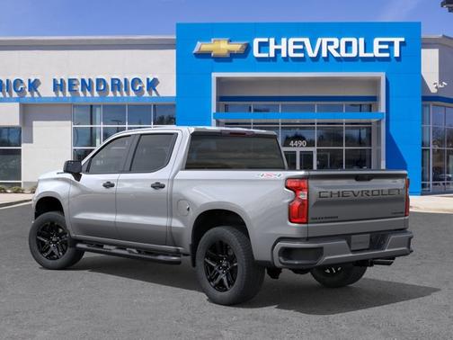 Sterling Gray Metallic 2026 Chevrolet Silverado 1500 Custom