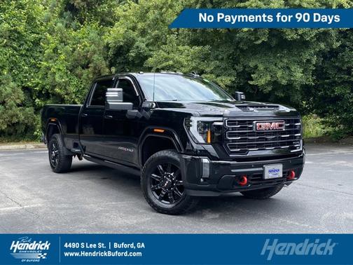 Onyx Black 2024 GMC Sierra 3500 AT4