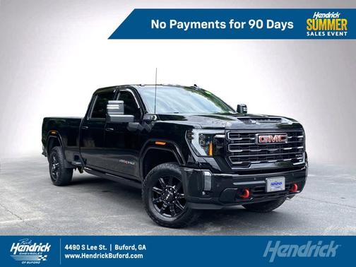 Onyx Black 2024 GMC Sierra 3500 AT4
