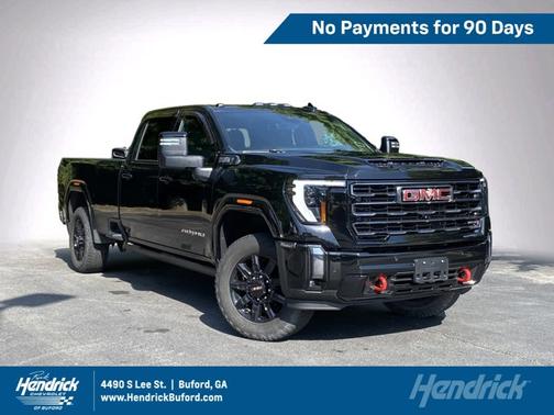 Onyx Black 2024 GMC Sierra 3500 AT4