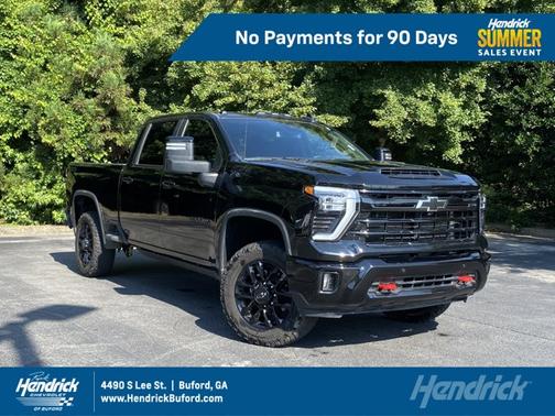 Black 2025 Chevrolet Silverado 2500 LT
