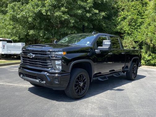Black 2025 Chevrolet Silverado 2500 Custom