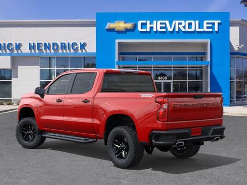 Red Hot 2026 Chevrolet Silverado 1500 Custom Trail Boss