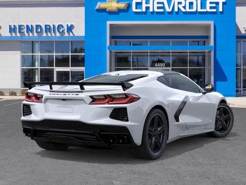 Arctic White 2026 Chevrolet Corvette 2LT