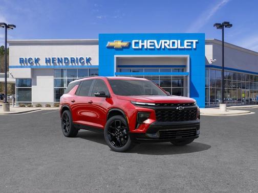 Radiant Red 2026 Chevrolet Traverse FWD RS