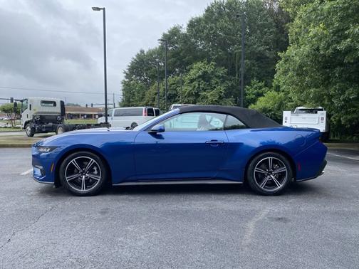 Atlas Blue Metallic 2024 Ford Mustang EcoBoost Premium