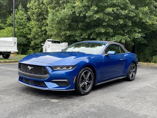 Atlas Blue Metallic 2024 Ford Mustang EcoBoost Premium