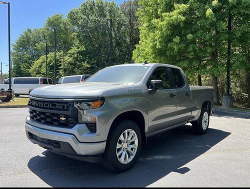 Sterling Gray Metallic 2026 Chevrolet Silverado 1500 Custom