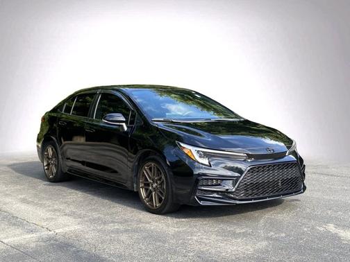 Midnight Black Metallic 2024 Toyota Corolla Nightshade Edition