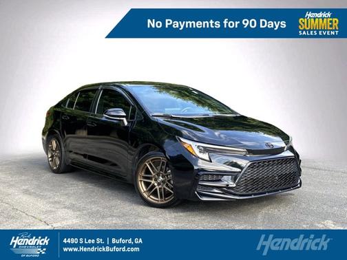 Midnight Black Metallic 2024 Toyota Corolla Nightshade Edition