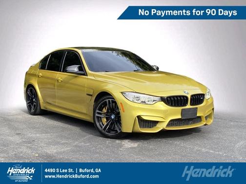 Austin Yellow Metallic 2017 BMW M3 Base