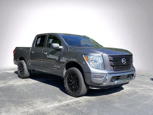 Gun Metallic 2021 Nissan Titan SV