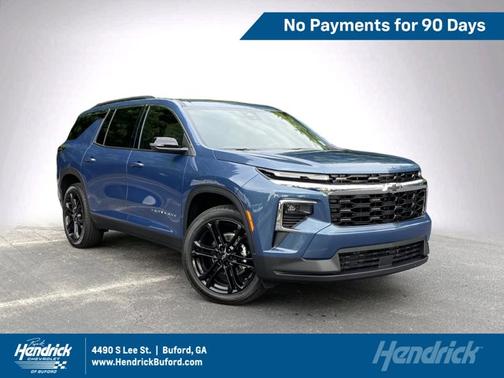 Lakeshore Blue Metallic 2026 Chevrolet Traverse FWD LT