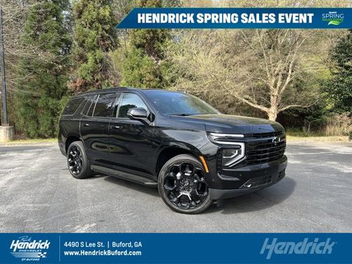 Black 2026 Chevrolet Tahoe RST