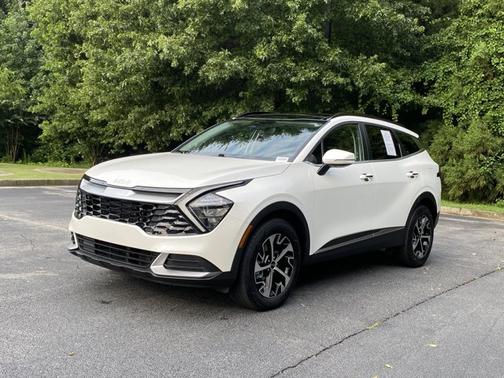 Snow White Pearl 2023 Kia Sportage Hybrid EX