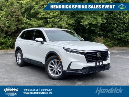 Platinum White Pearl 2023 Honda CR-V EX-L