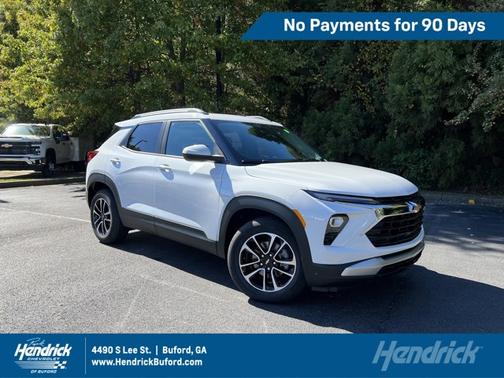 Summit White 2026 Chevrolet Trailblazer LT