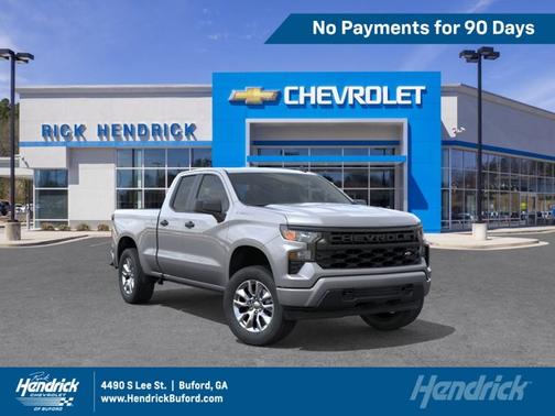 Sterling Gray Metallic 2026 Chevrolet Silverado 1500 Custom