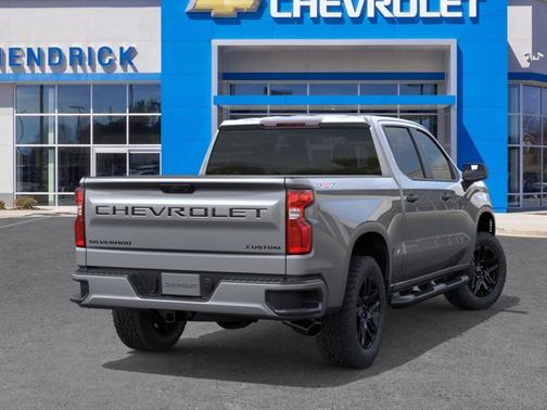 Sterling Gray Metallic 2026 Chevrolet Silverado 1500 Custom
