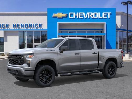 Sterling Gray Metallic 2026 Chevrolet Silverado 1500 Custom