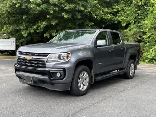 Satin Steel Metallic 2022 Chevrolet Colorado 2WD LT