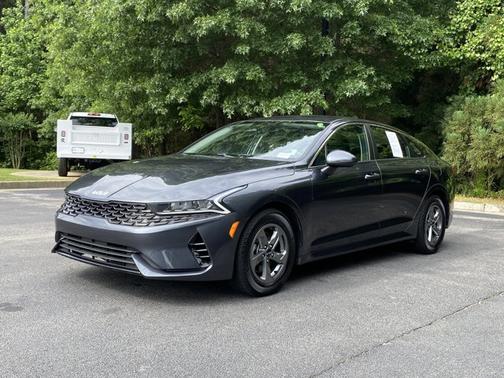 Gravity Gray 2022 Kia K5 LXS