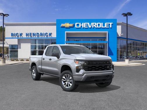 Sterling Gray Metallic 2026 Chevrolet Silverado 1500 Custom