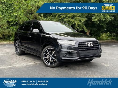 Orca Black Metallic 2018 Audi Q7 3.0T Prestige