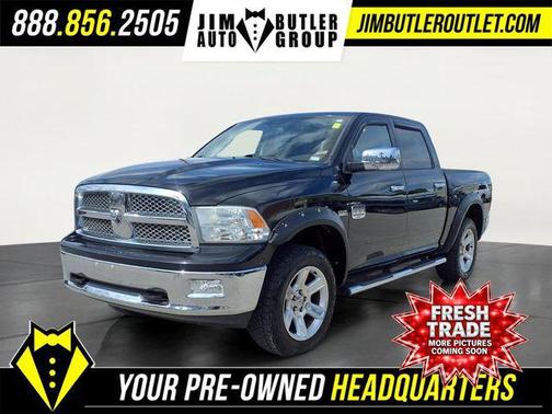 Black Clearcoat 2012 RAM 1500 Laramie Longhorn